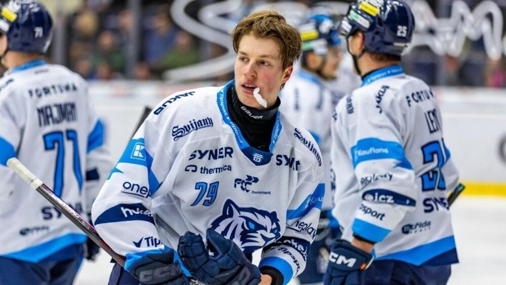 Hokejový obránce Tomáš Galvas.